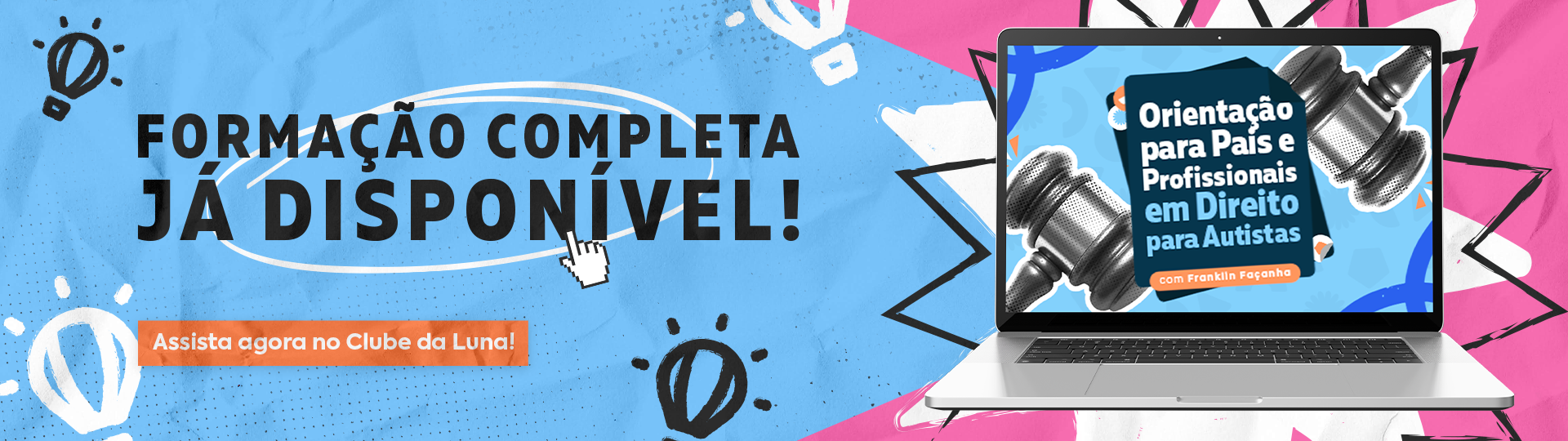 Formação Completa Orientação para Pais e Profissionais em Direito para Autistas