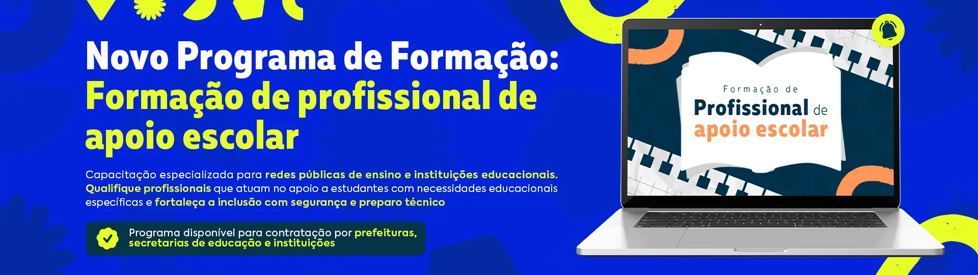 Formacão de profissional de apoio escolar